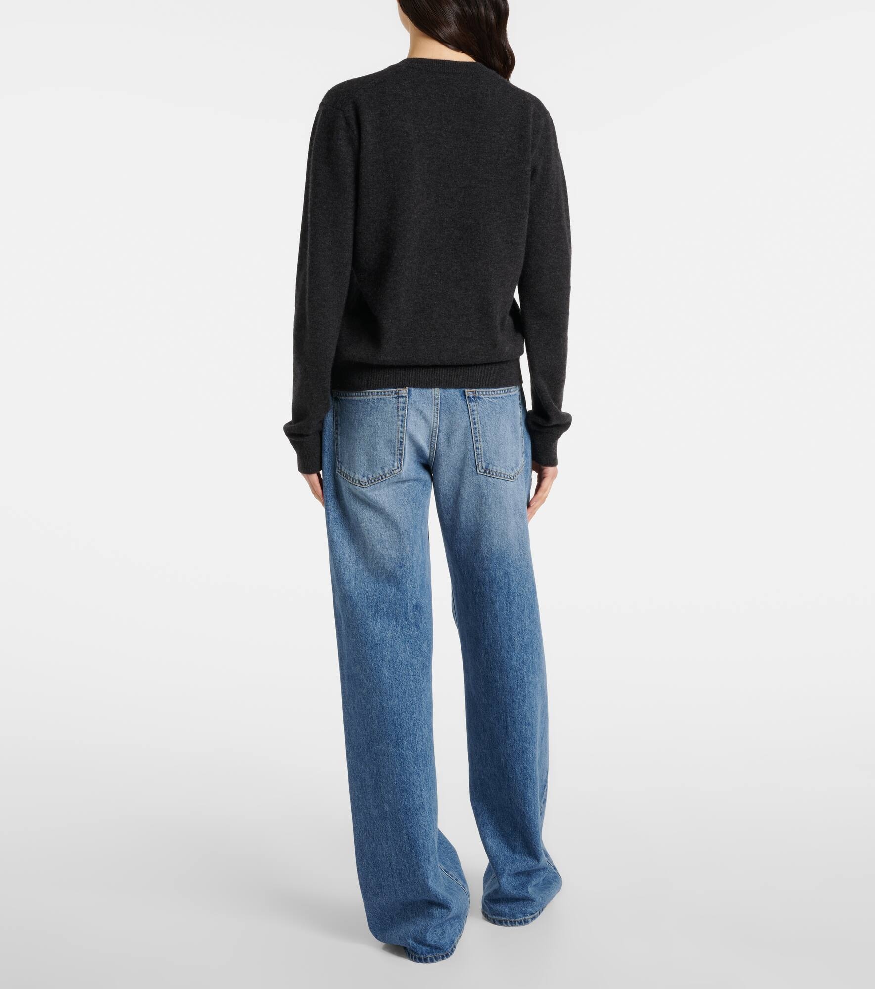 Jahi cashmere, cotton, and silk sweater - 3