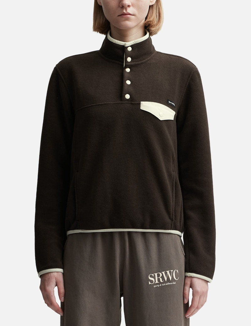BUTTONED POLAR SWEATSHIRT 1