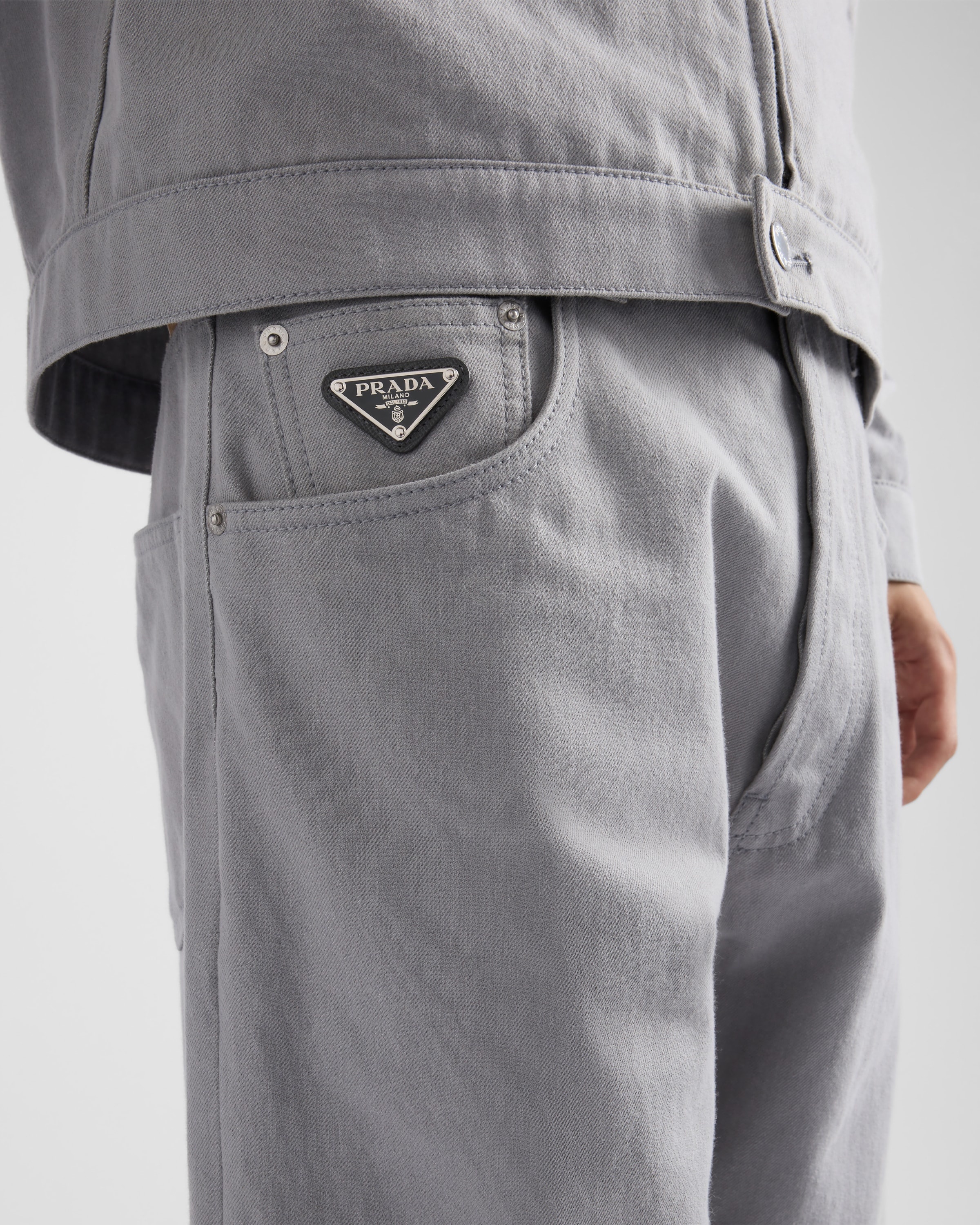 Five-pocket denim jeans - 4
