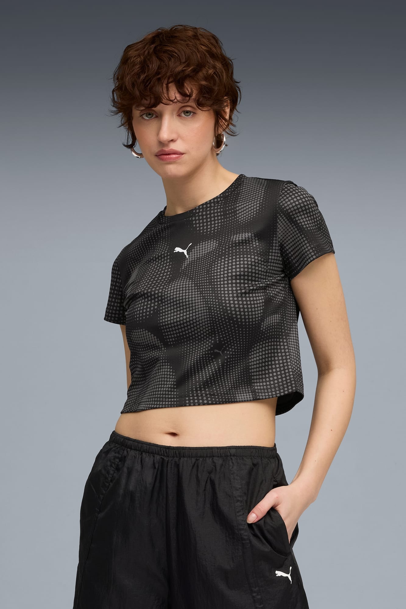 DARE TO All Over Print Baby Tee Women - 3