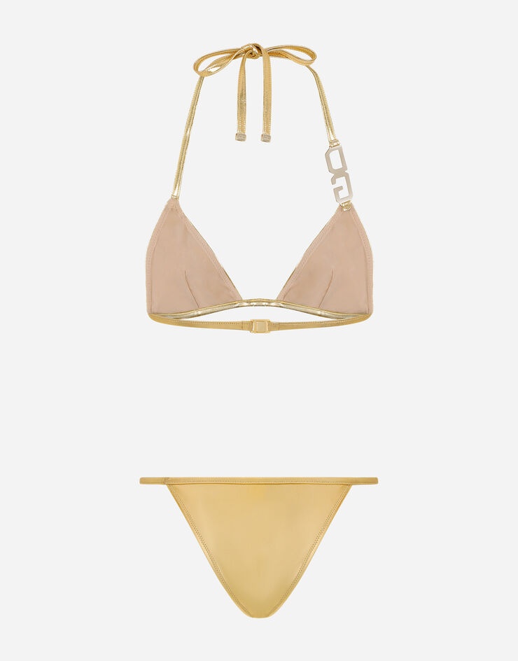 Triangle bikini with DG logo - 2