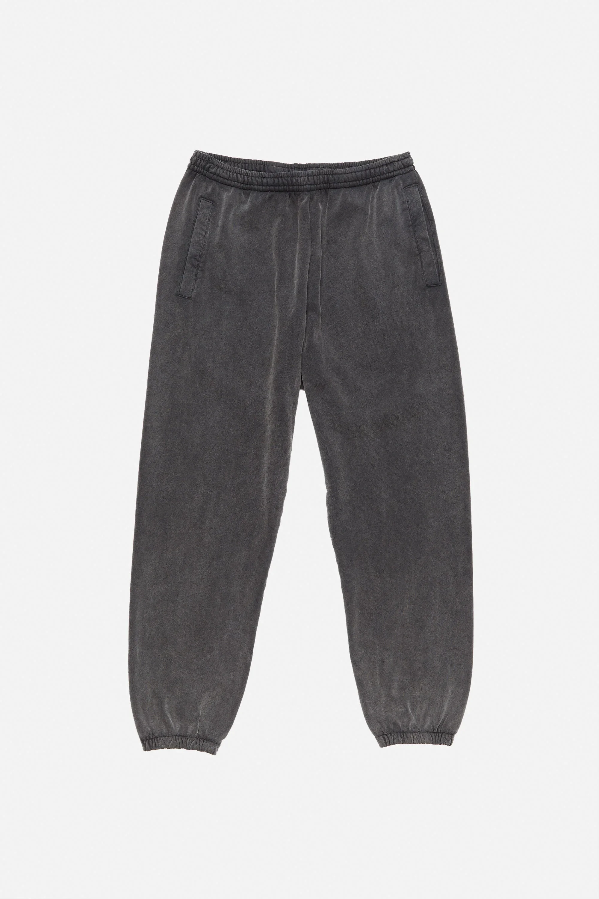 Cotton sweatpants - Faded black - 1