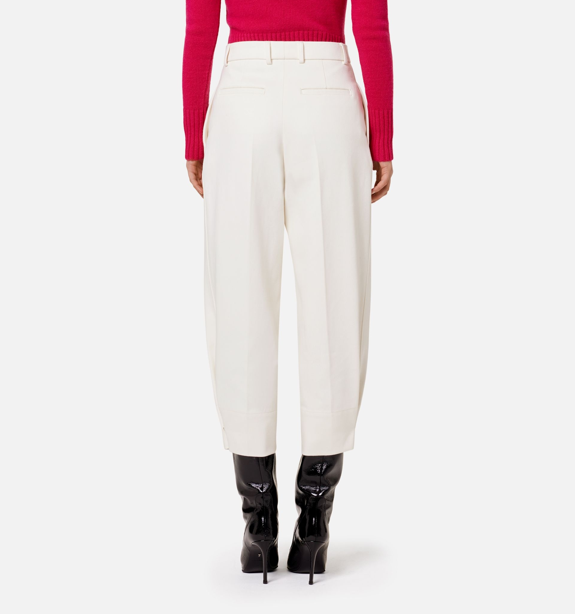 Snap Buttons Hem Pant - 5