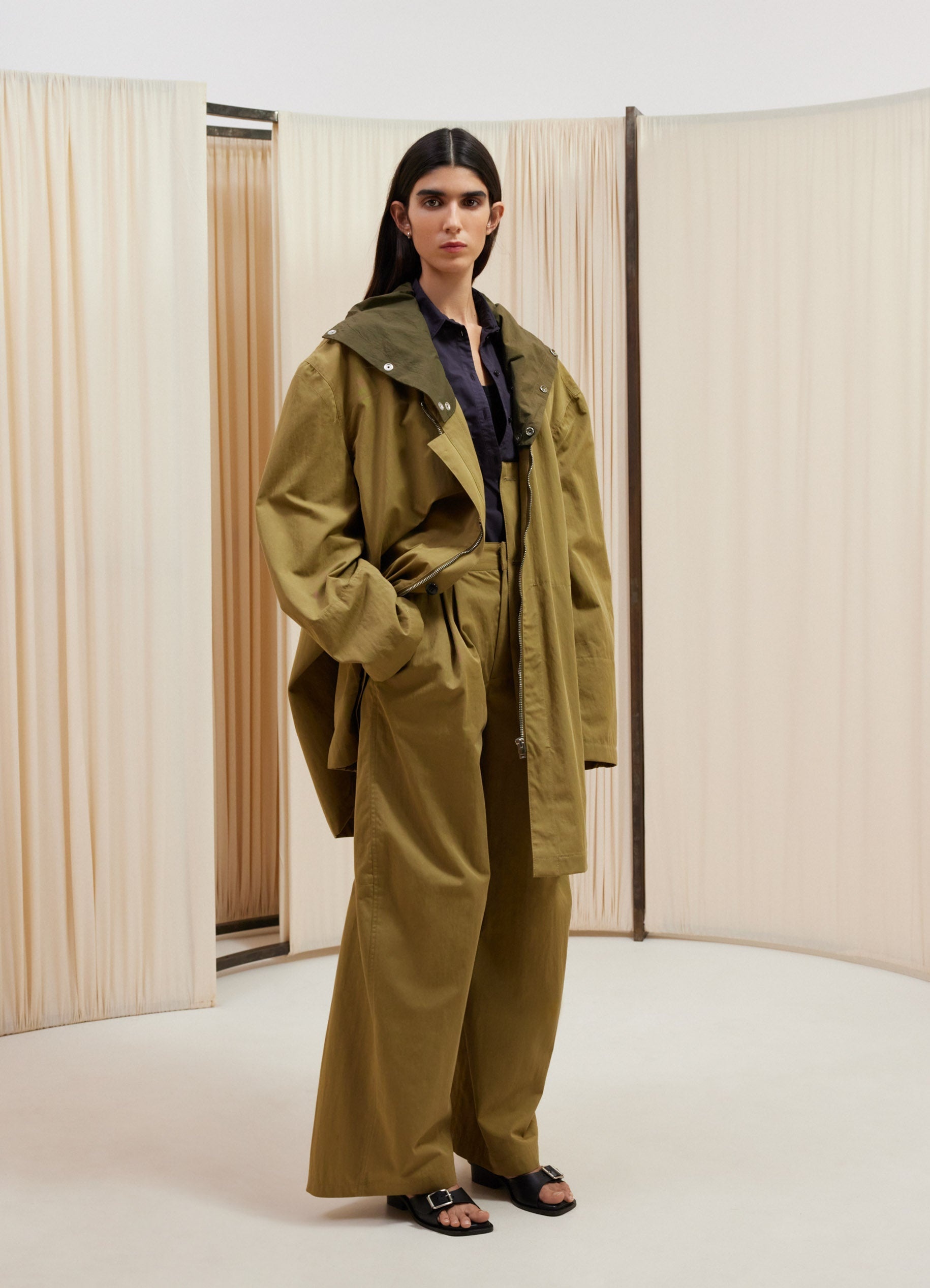Lemaire ZIPPED WATER REPELLENT PARKA | lemaire | REVERSIBLE