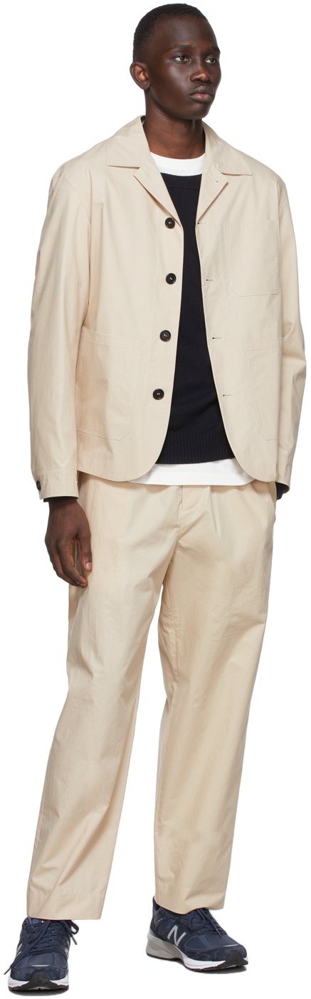 Beige Julian Shirt Jacket - 4