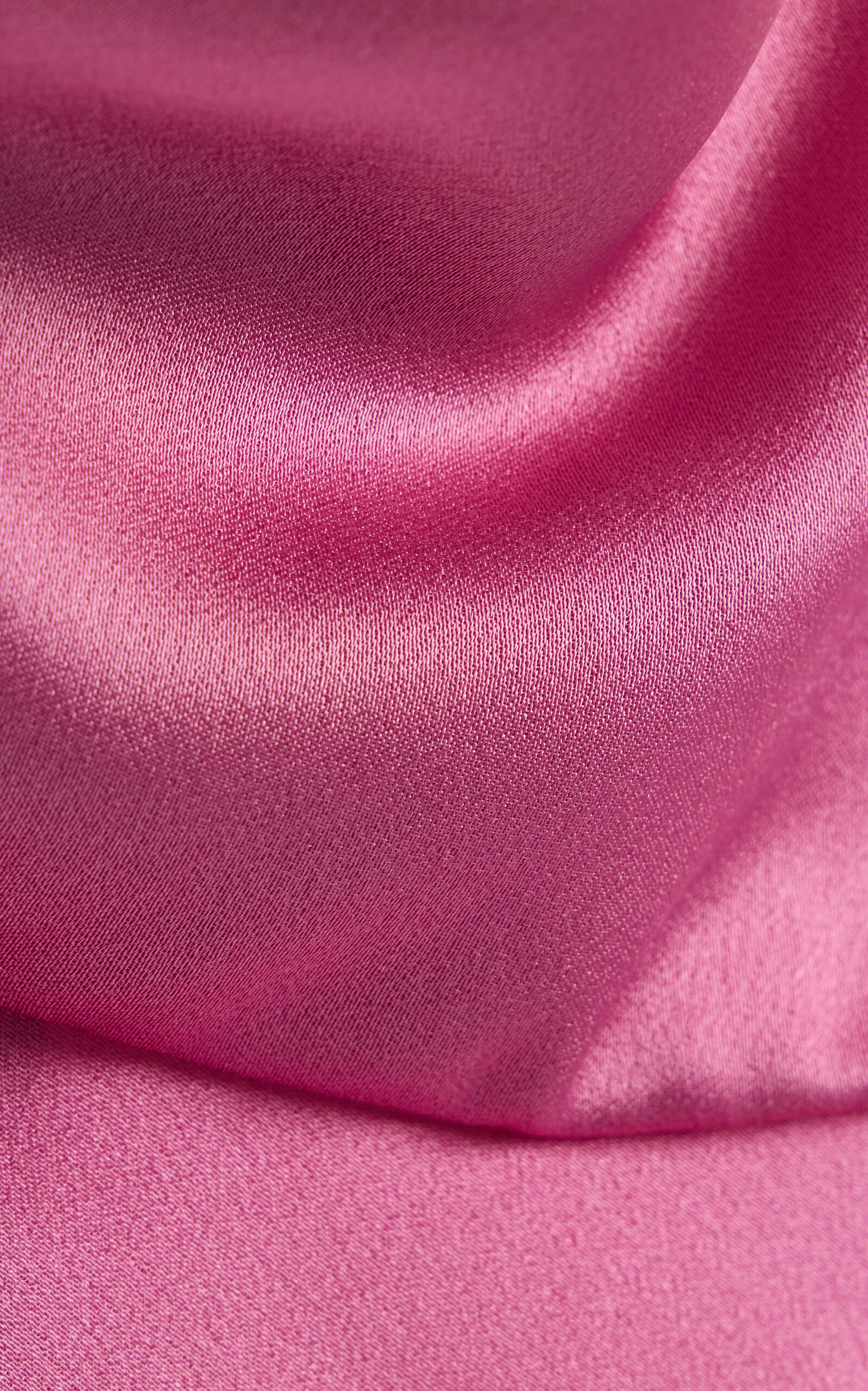 Exclusive Hustka Satin Scarf-Neck Top pink - 2