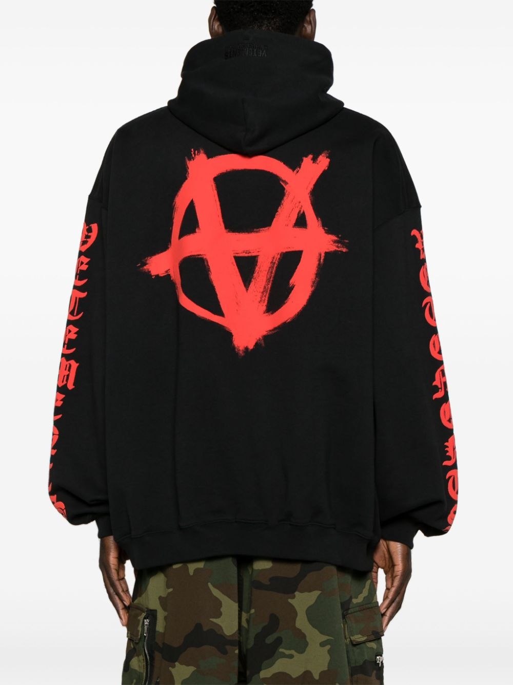 Reverse Anarchy printed hoodie - 5