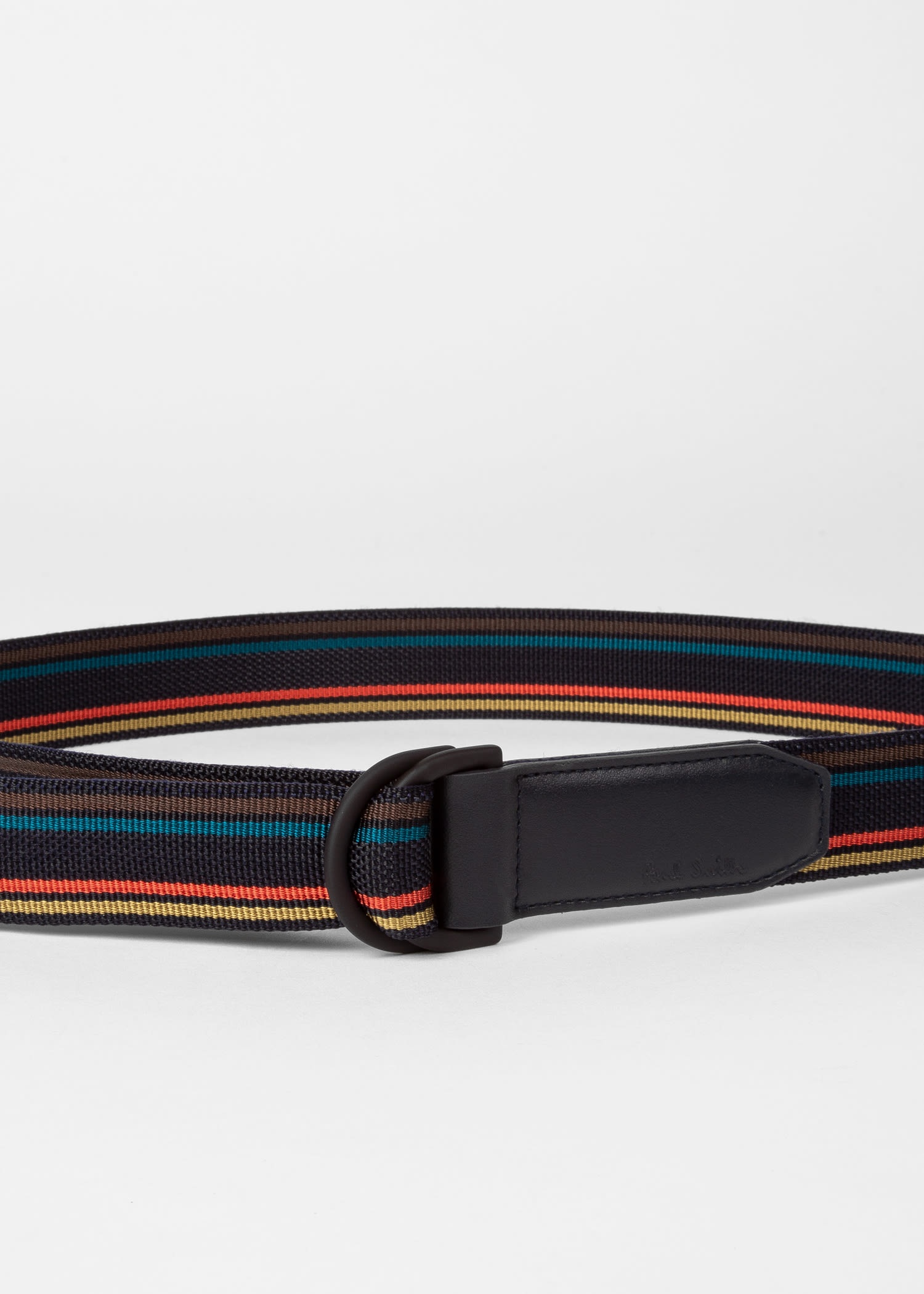 Stripe D-Ring Belt - 2