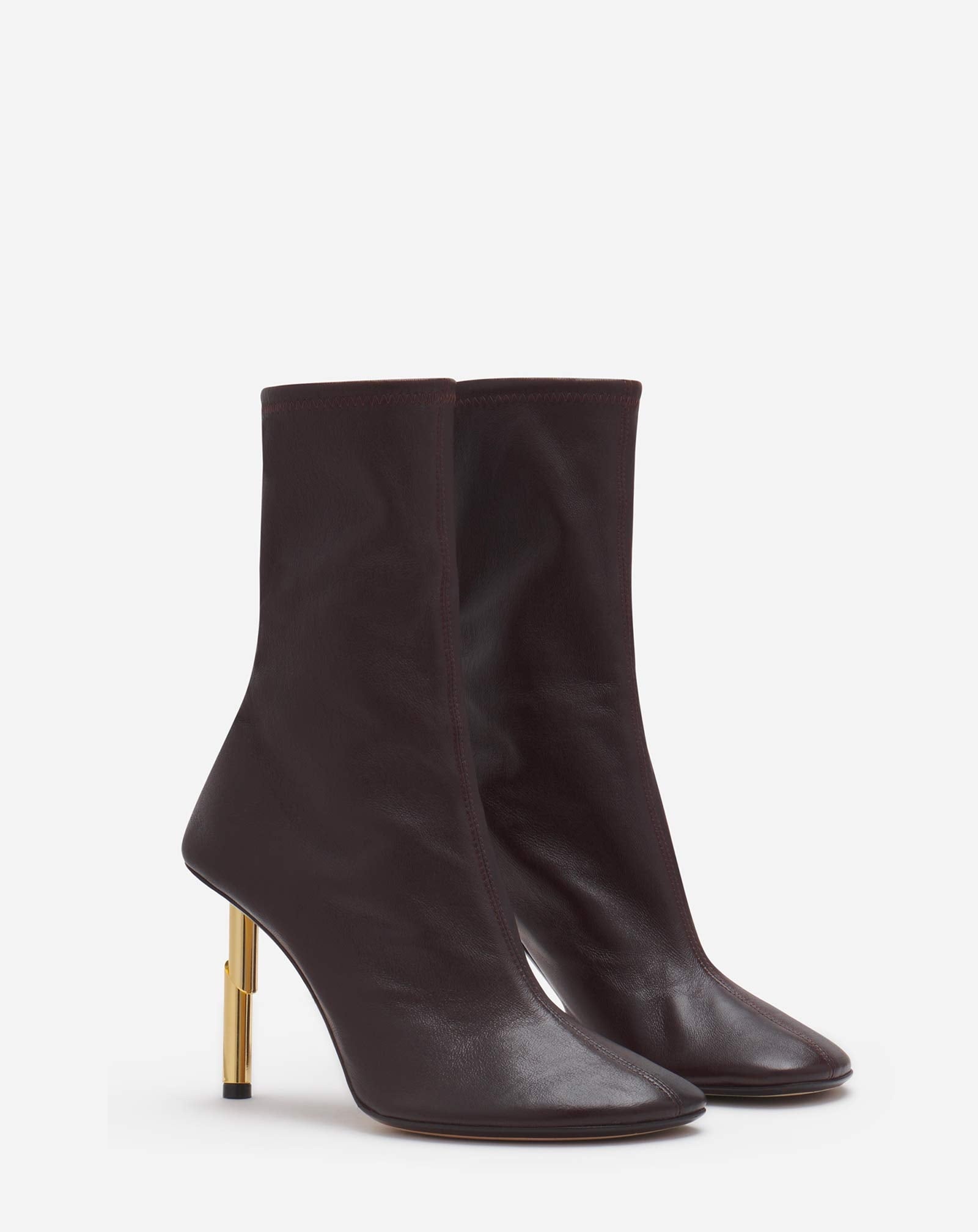 LEATHER SEQUENCE BY LANVIN ANKLE BOOTS - 2