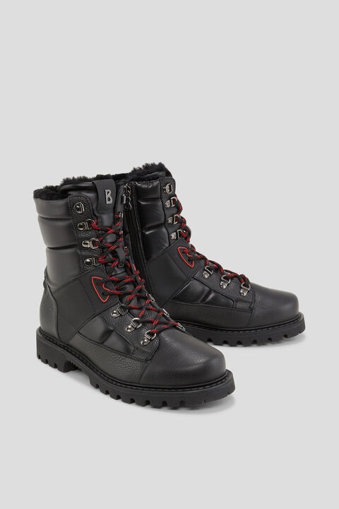 Helsinki Mid-calf boots with spikes in Black - 3