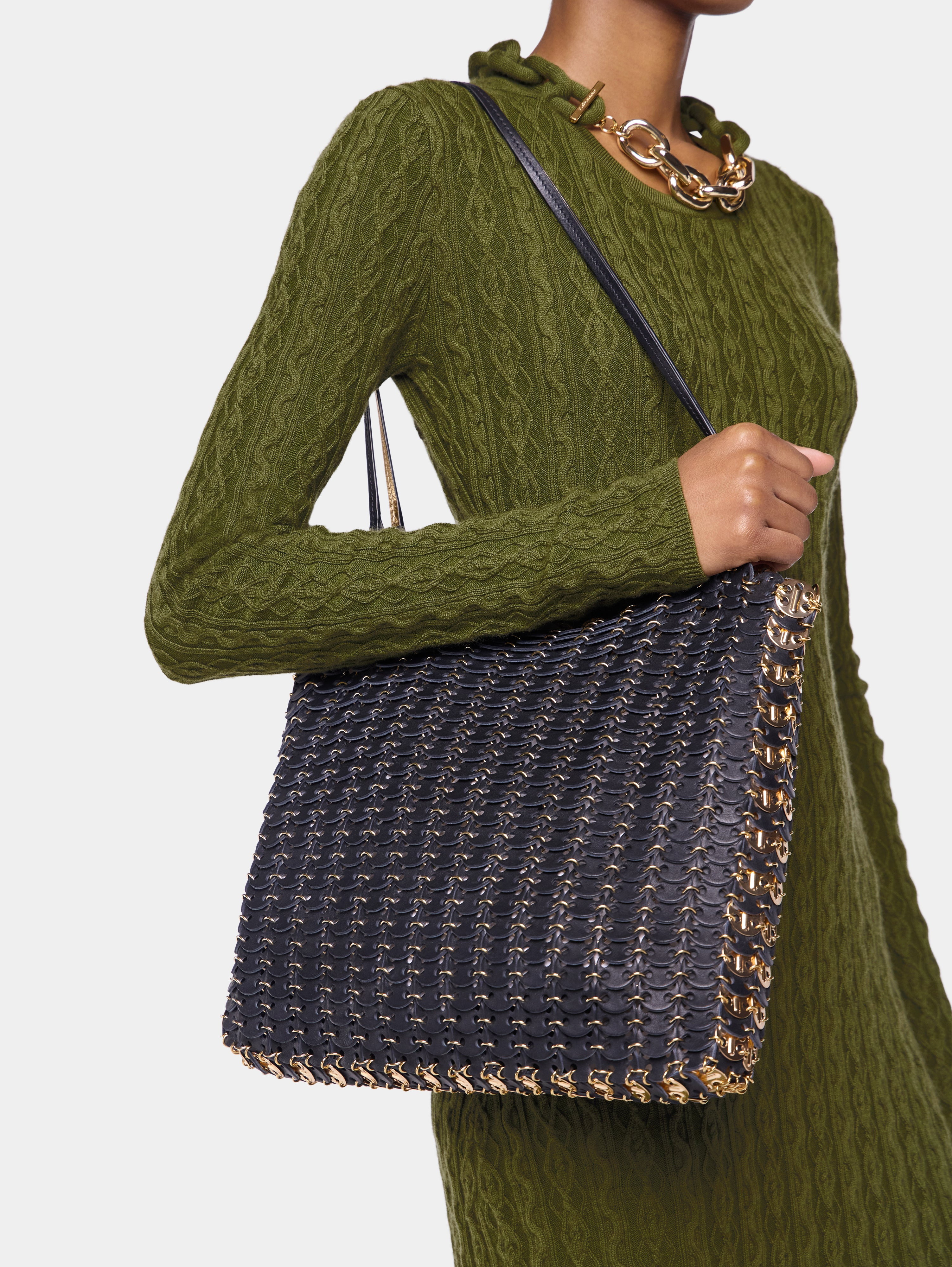 1969 TOTE FLIP BAG IN LEATHER - 2