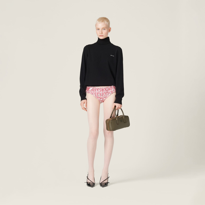 Miu Miu Cashmere turtleneck sweater outlook