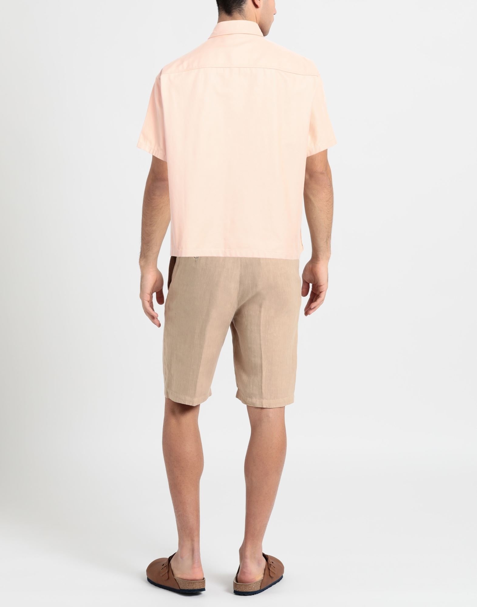 Apricot Men's Solid Color Shirt - 3