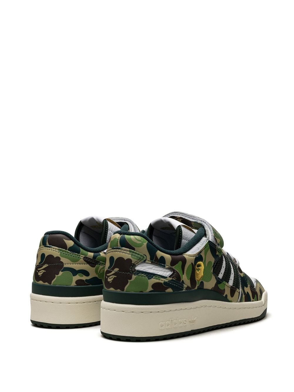 x BAPE Forum 84 Low "30th Anniversary Green Camo" sneakers - 3