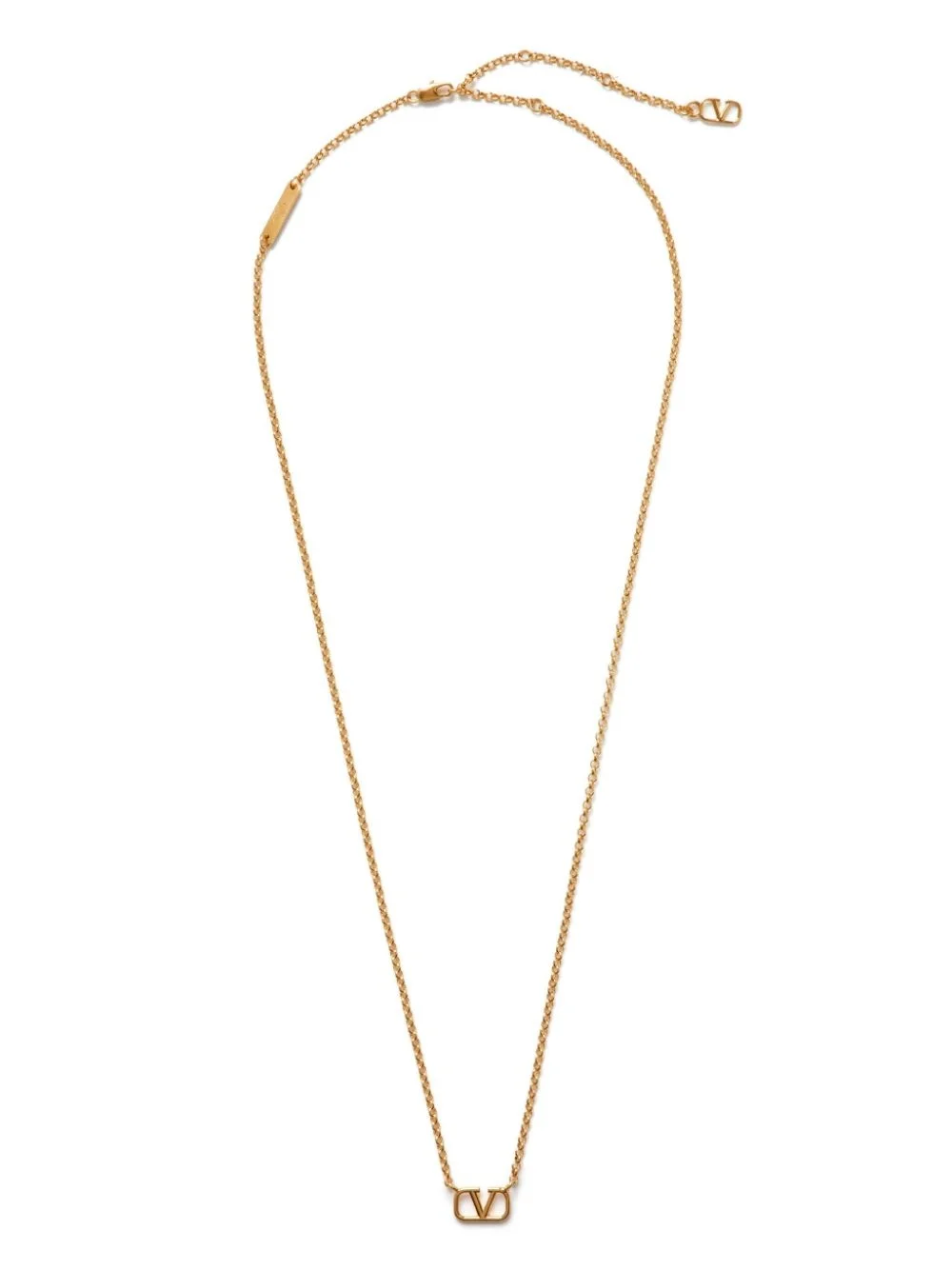 VLogo Signature pendant necklace - 1