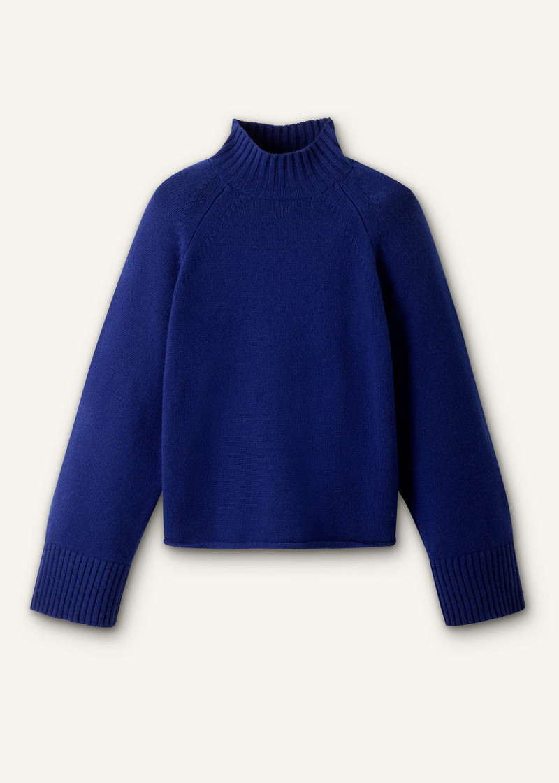 Relaxed Raglan Sweater - 1