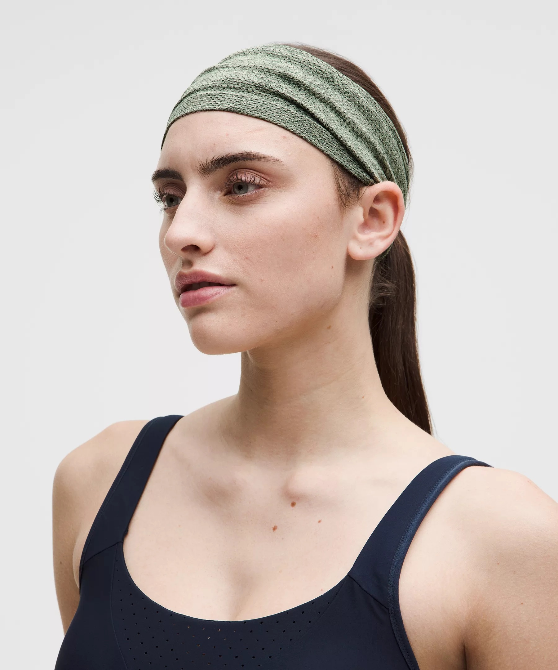 Metal Vent Tech Seamless Wide Headband - 5