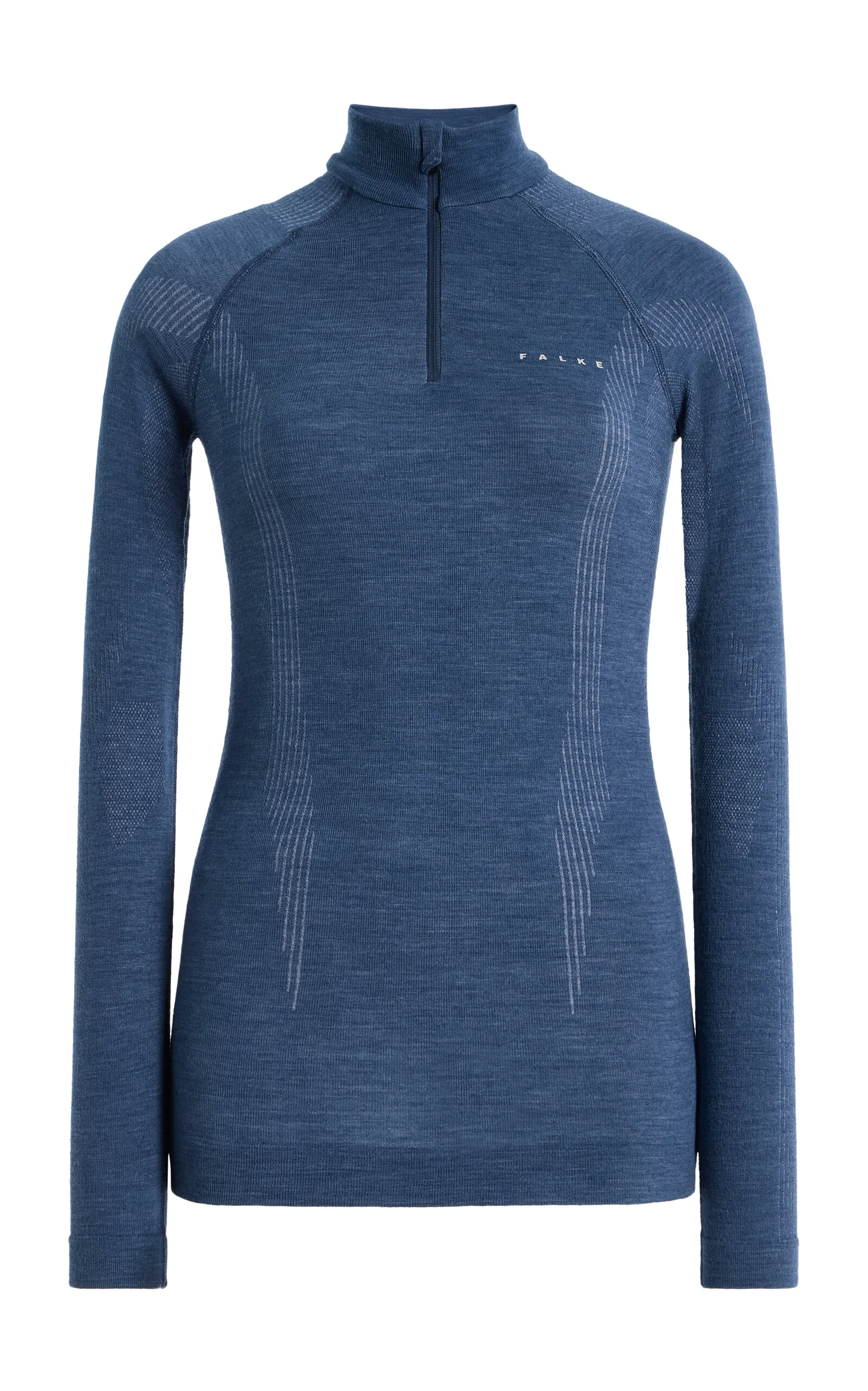 Half-Zip Ski Top blue - 1