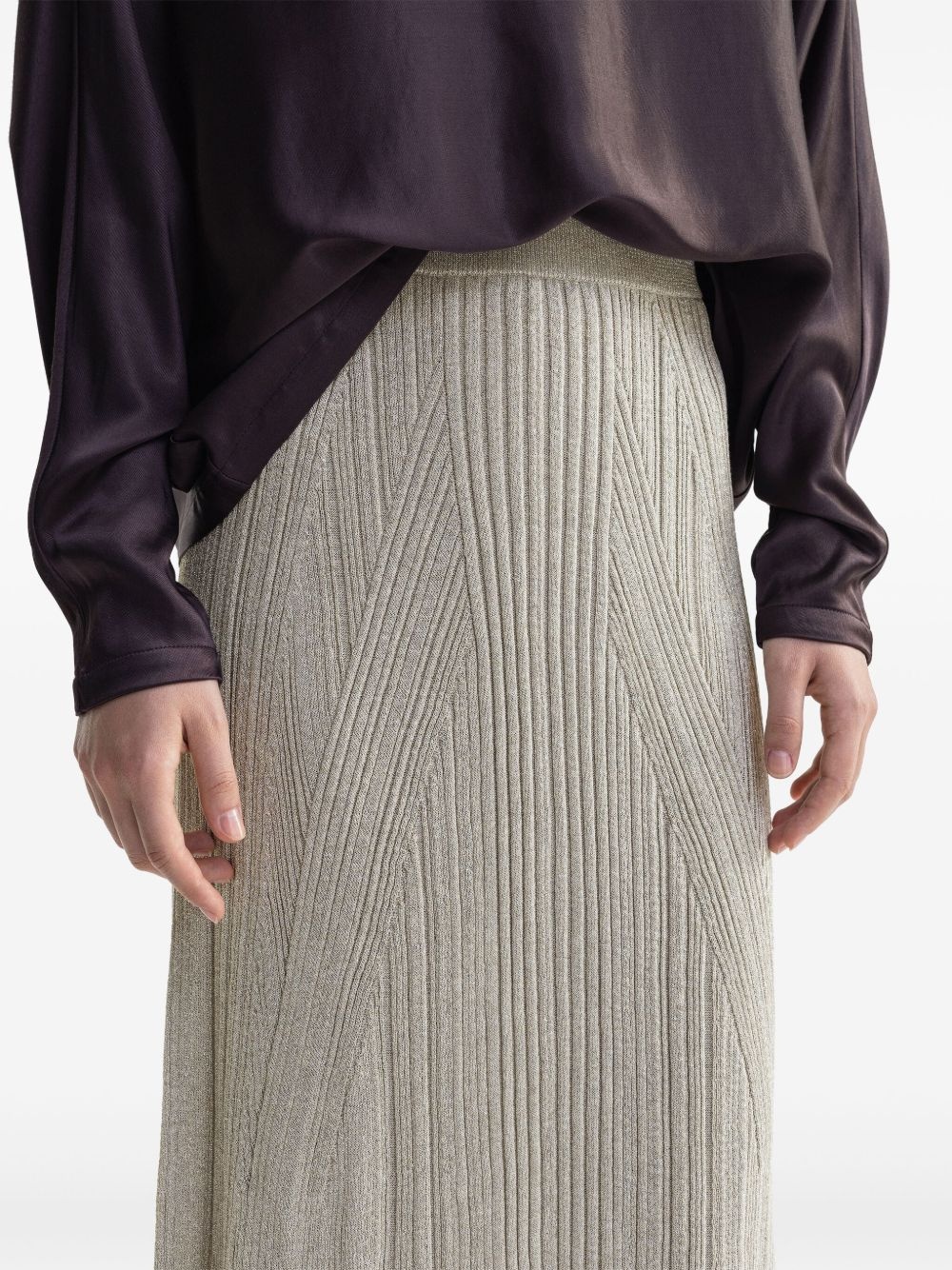 Mossy midi skirt - 4