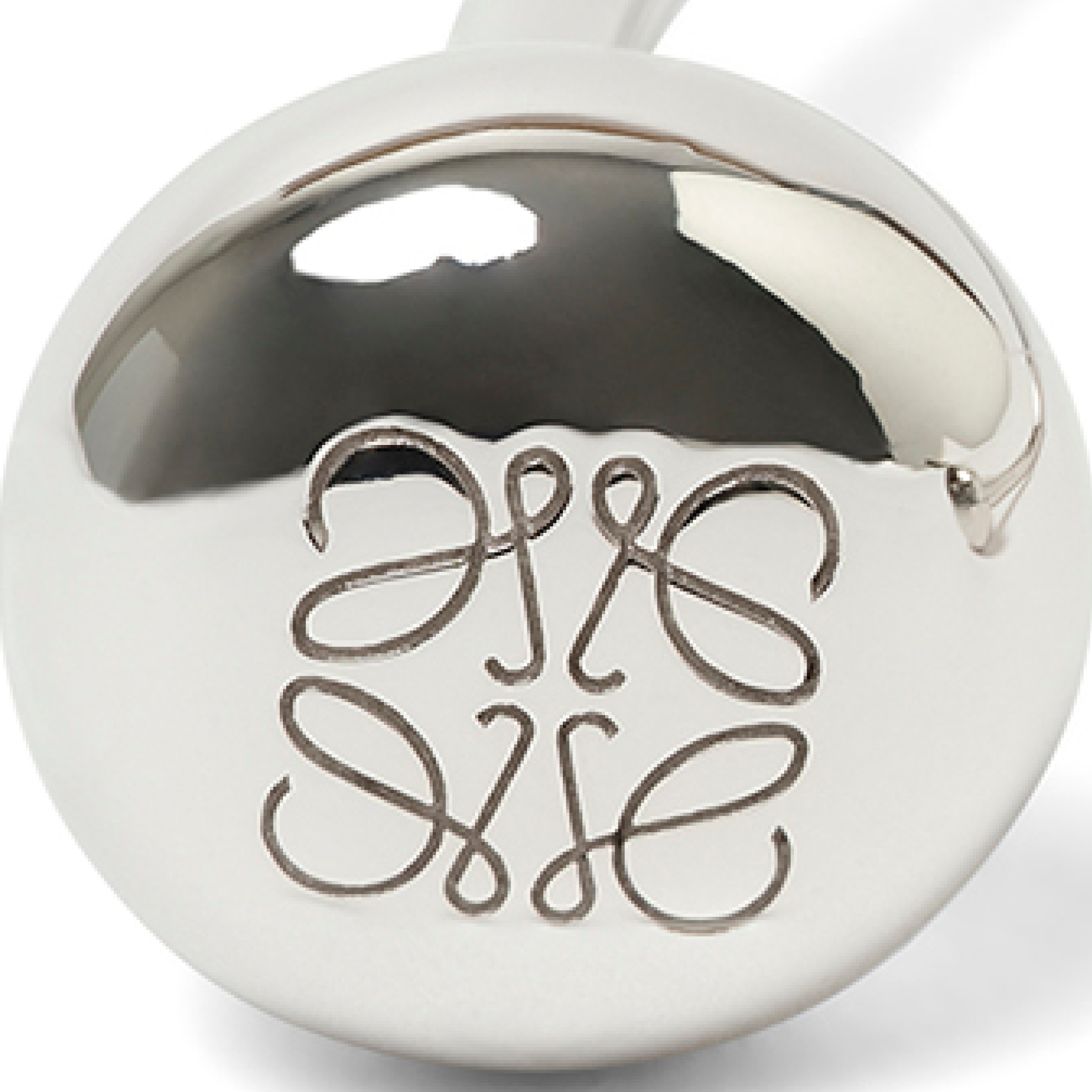 Anagram Pebble Cuff in Silver - 3