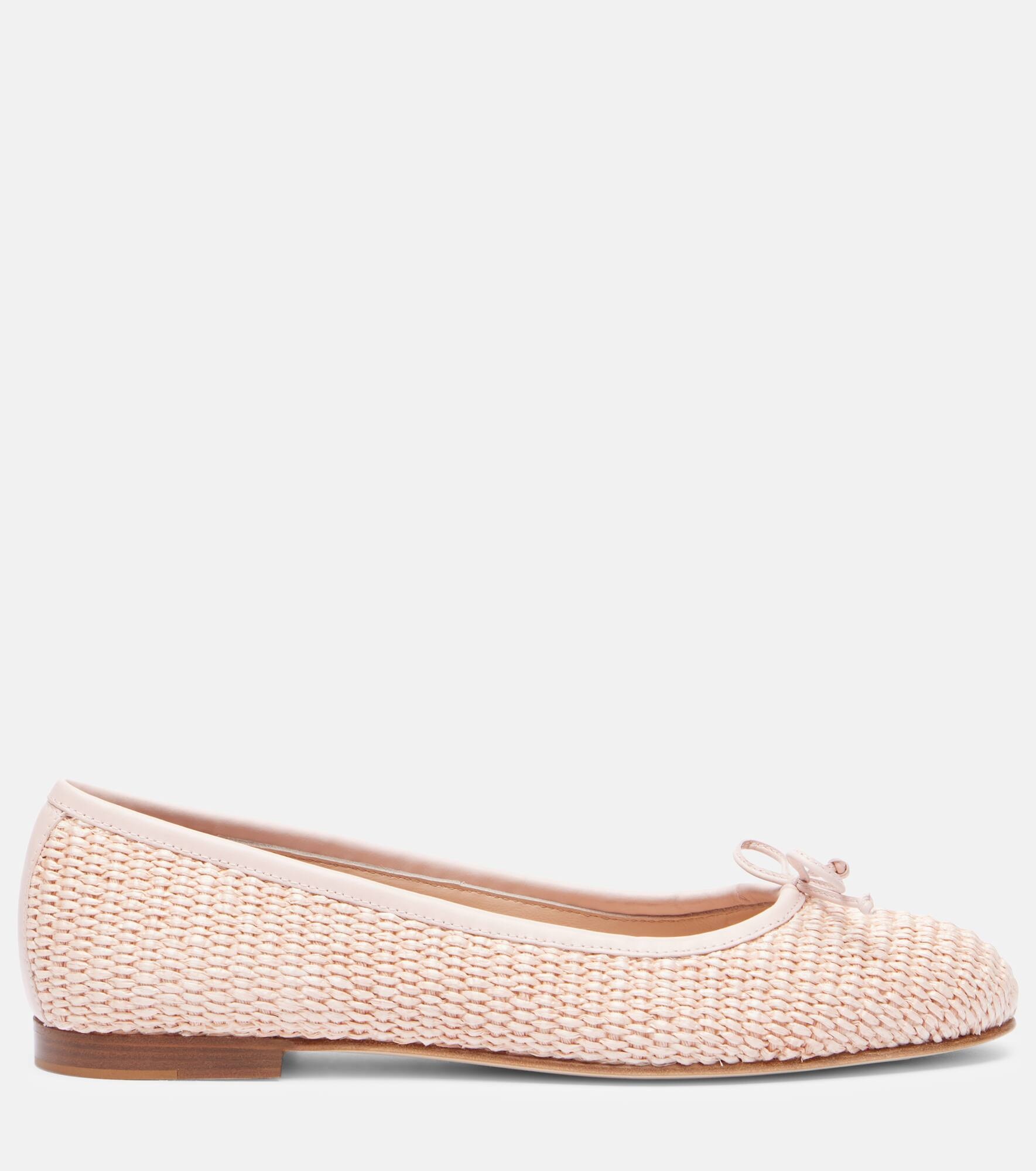 Veralli raffia ballet flats - 4