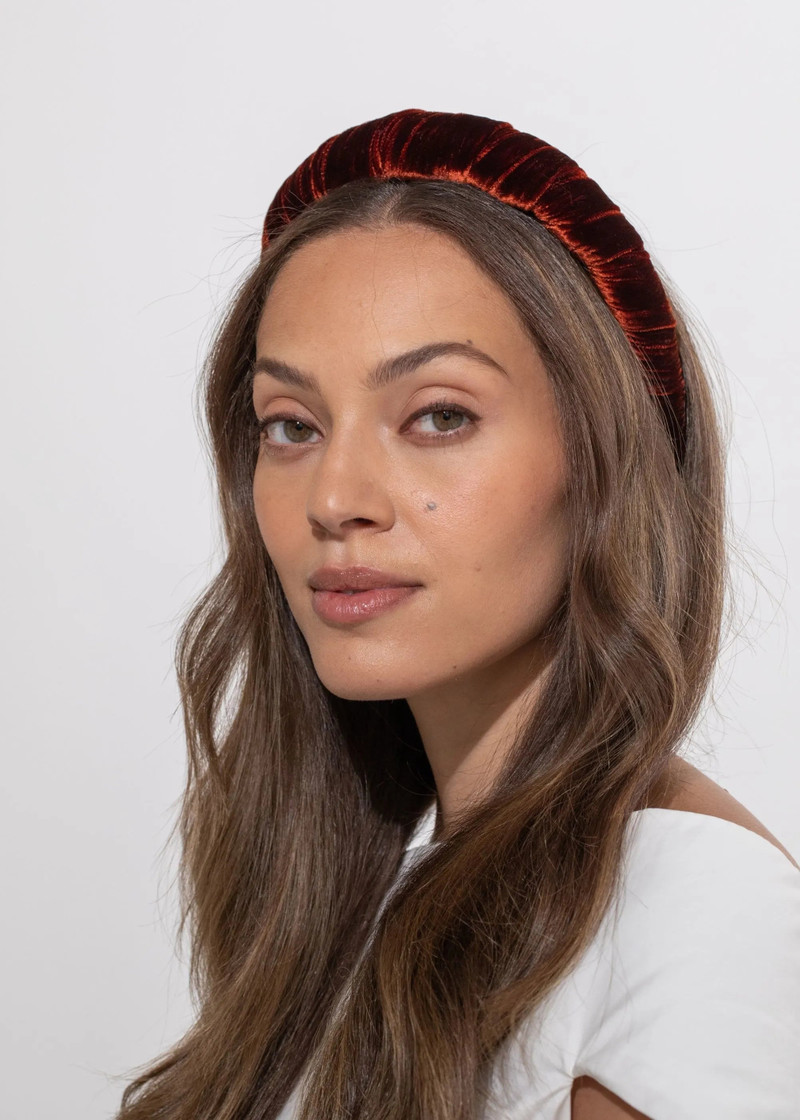 Irene Headband in Velvet 4