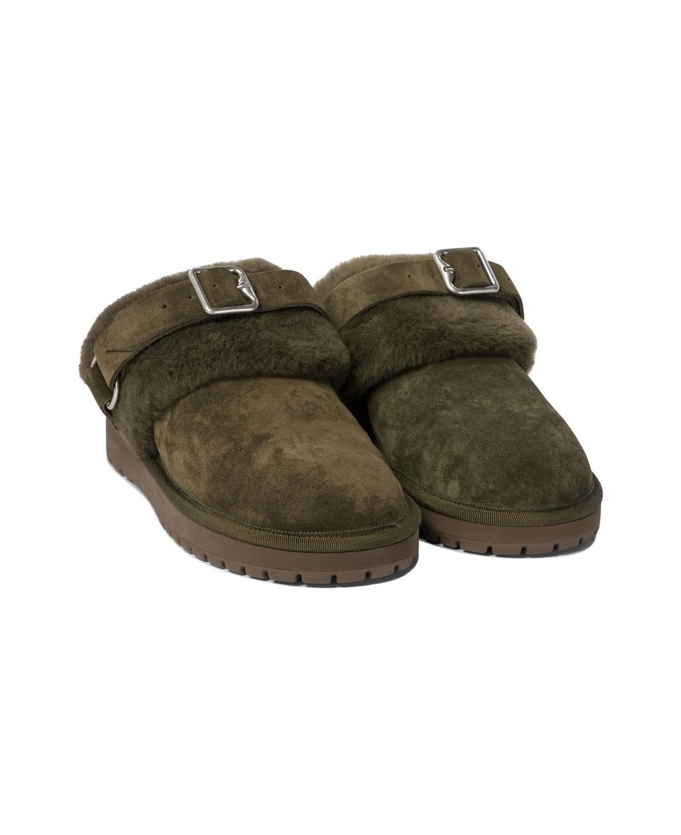 Chubby Slip-on Low Slippers - 3