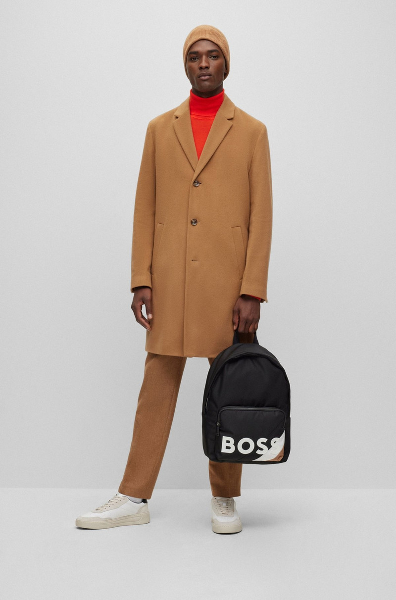 BOSS WOOL-BLEND COAT WITH FULL LINING outlook