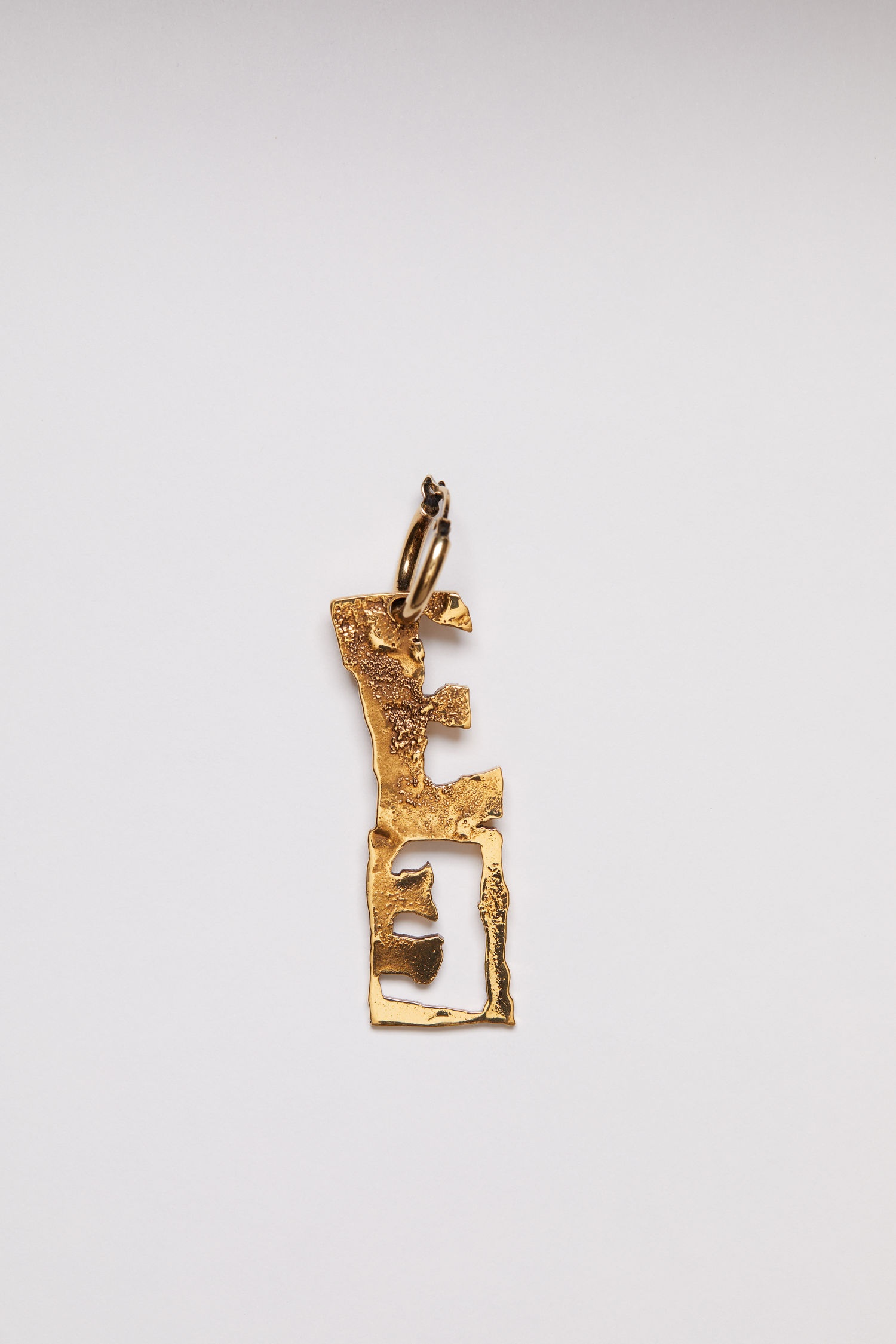 E earring gold - 1