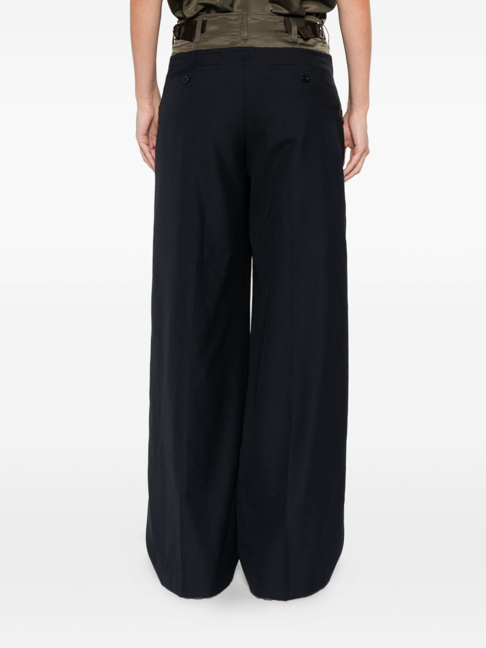 panelled trousers - 4