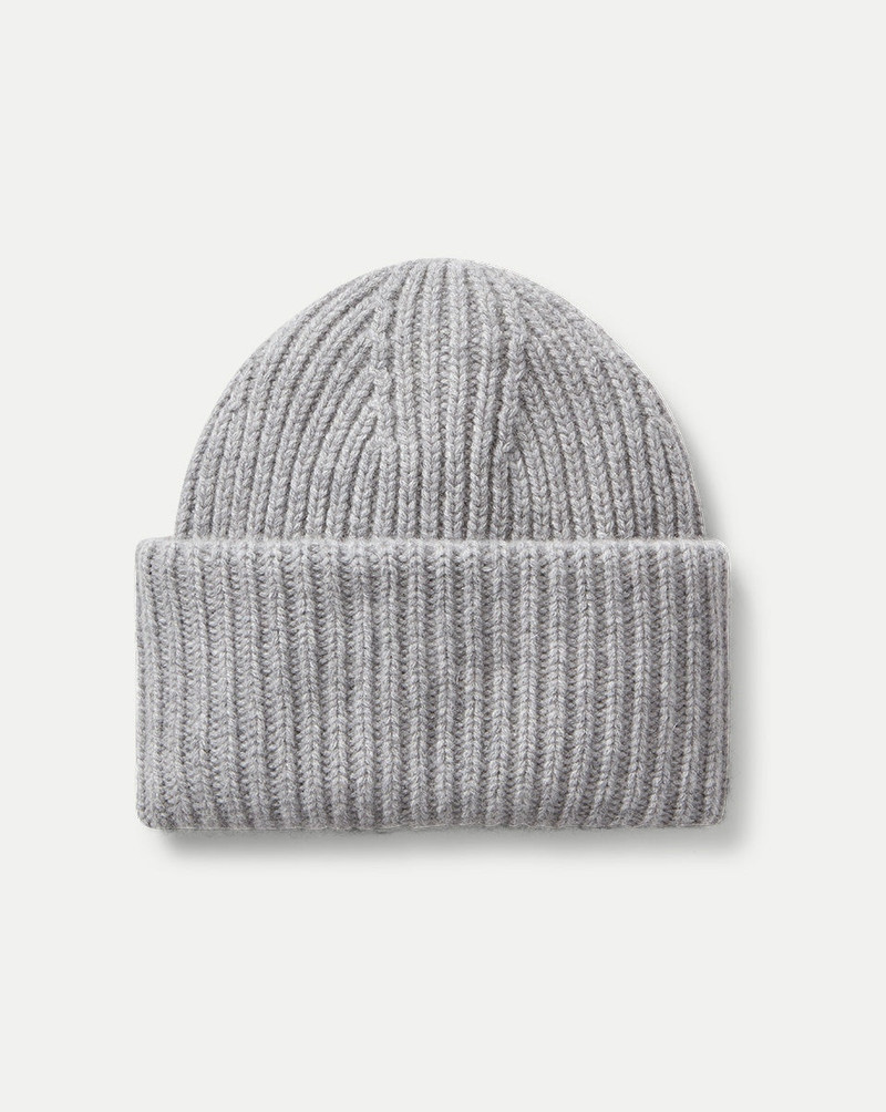CASHMERE FOLDOVER BEANIE 1
