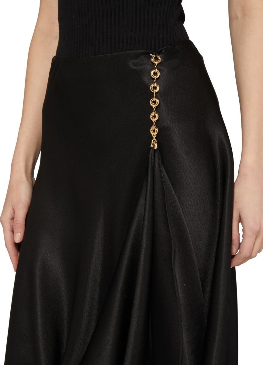 Skirt with chain detail - 4