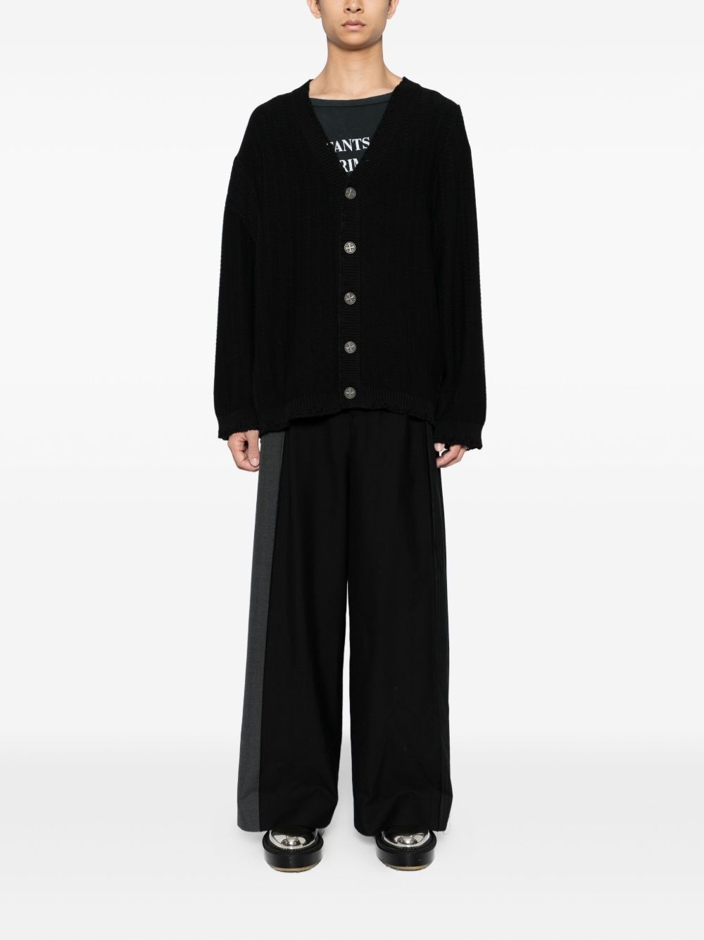 asymmetrical cardigan - 2
