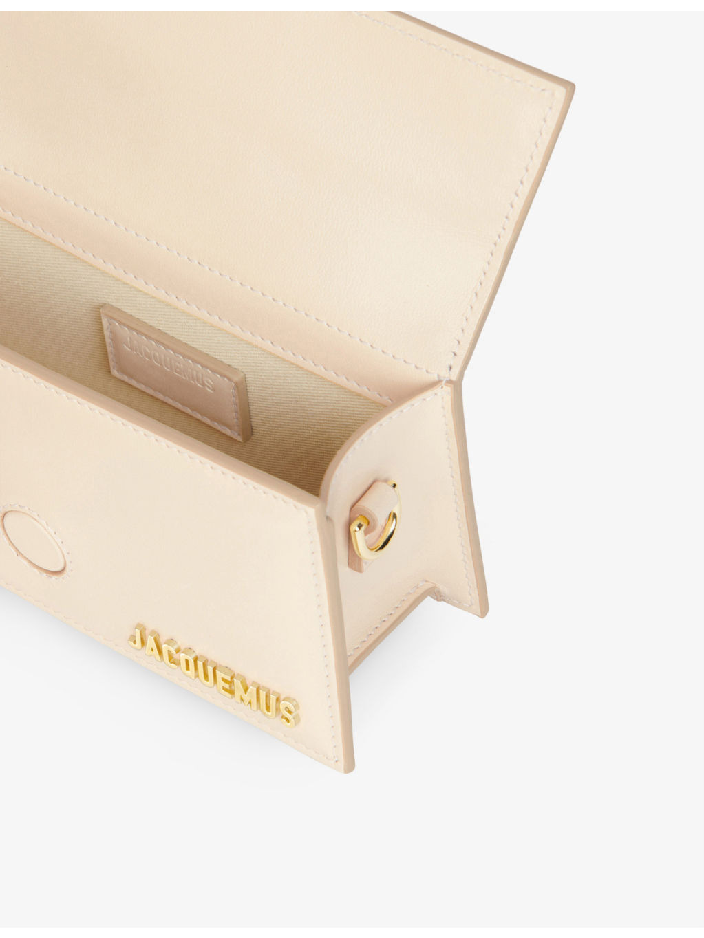 Le Bambino mini leather cross-body bag - 4