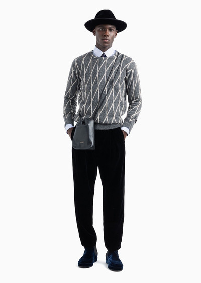 GIORGIO ARMANI Slim-fit Lyocell-blend shirt outlook