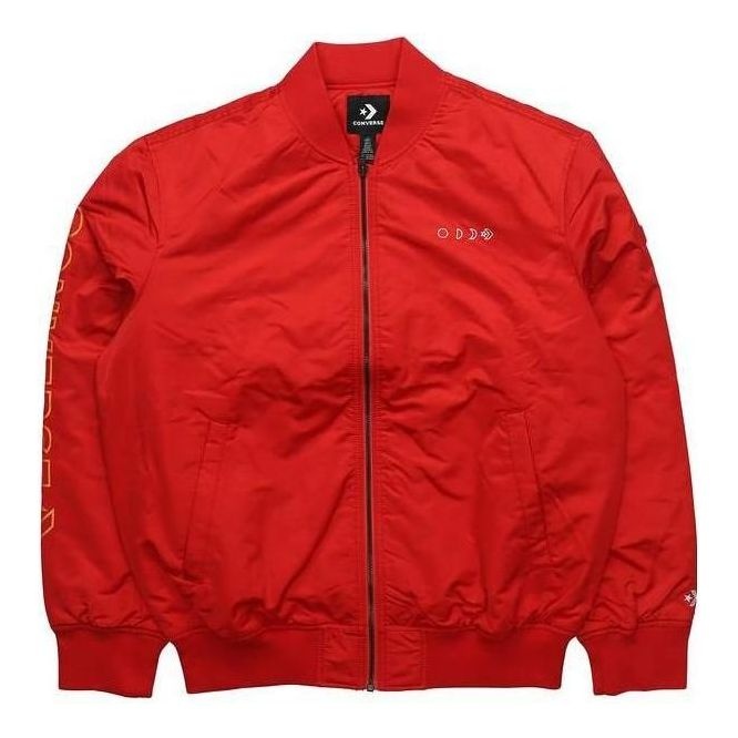 Converse Casual Sports Short Stand Collar Jacket 'Red' 10007503-A01 - 1