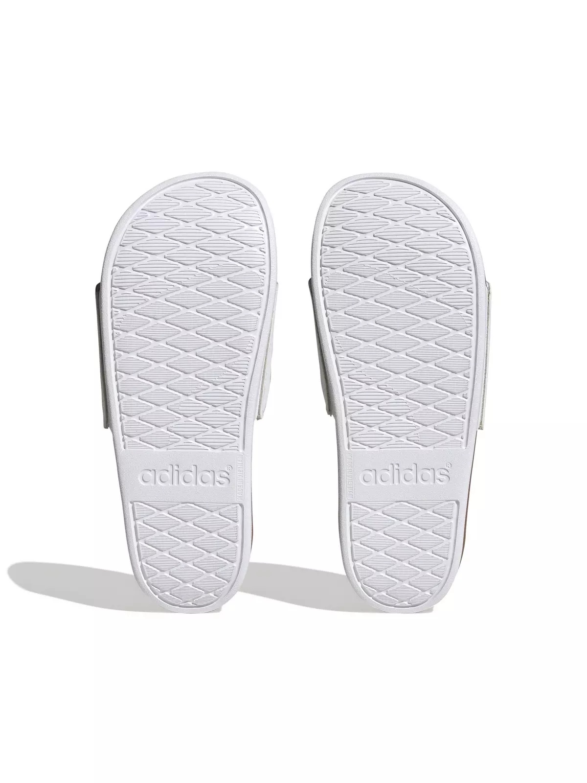 Adilette Comfort "Cloud White/Cloud White/Matte Gold" Women's Slide - 6