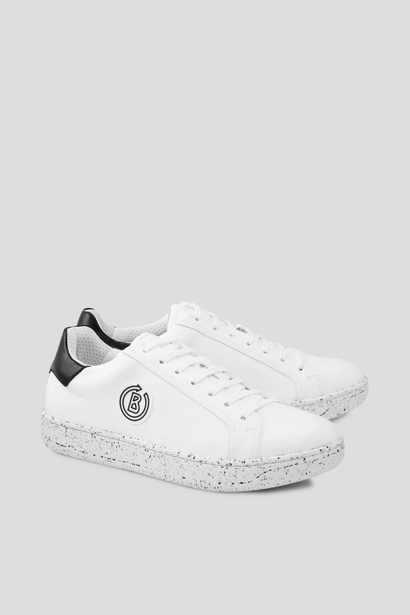 MALMÖ SUSTAINABLE SNEAKERS IN WHITE/BLACK 3