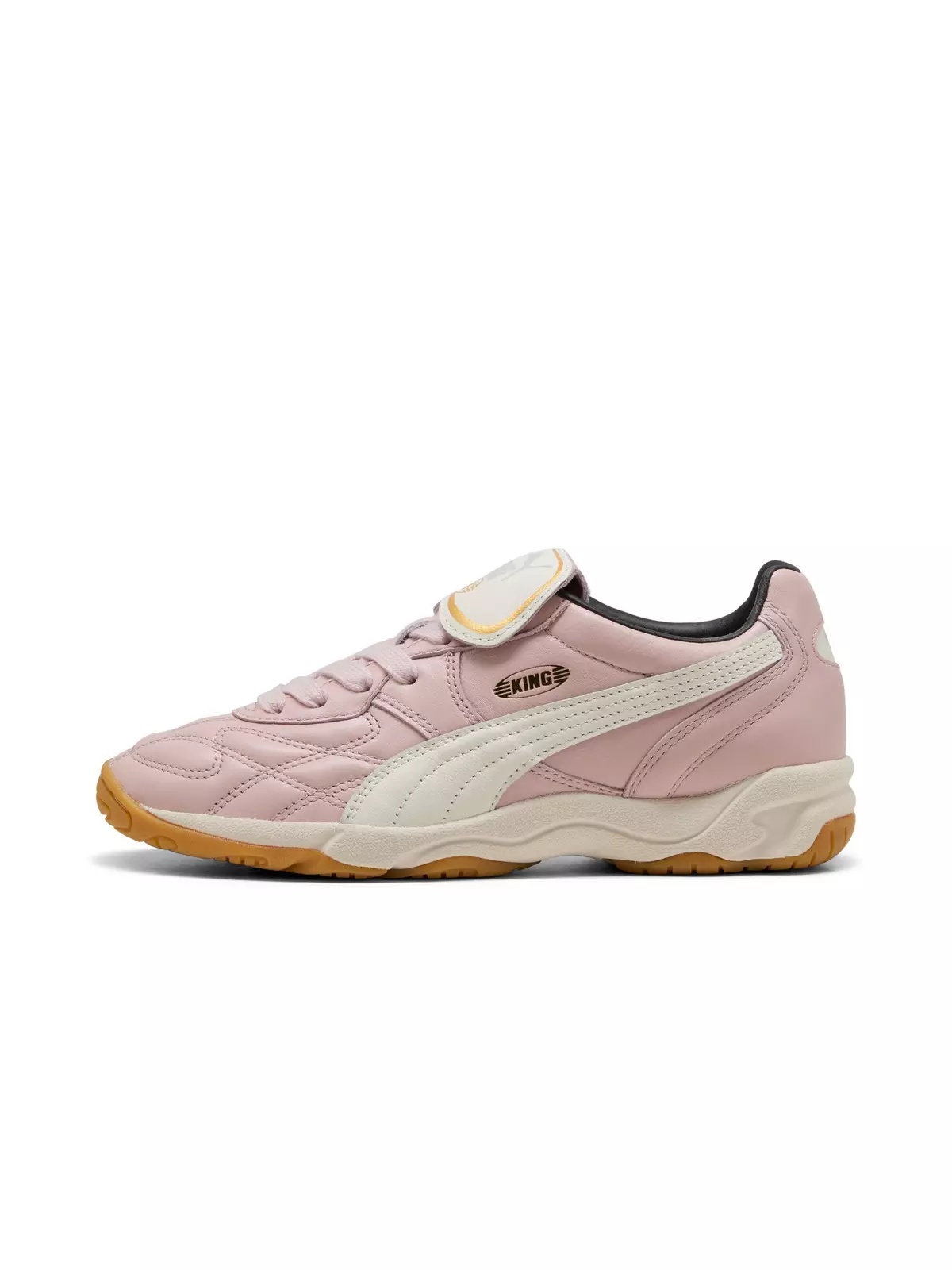 PUMA King Indoor "Pink/White/Gum" Women's Shoe - 2