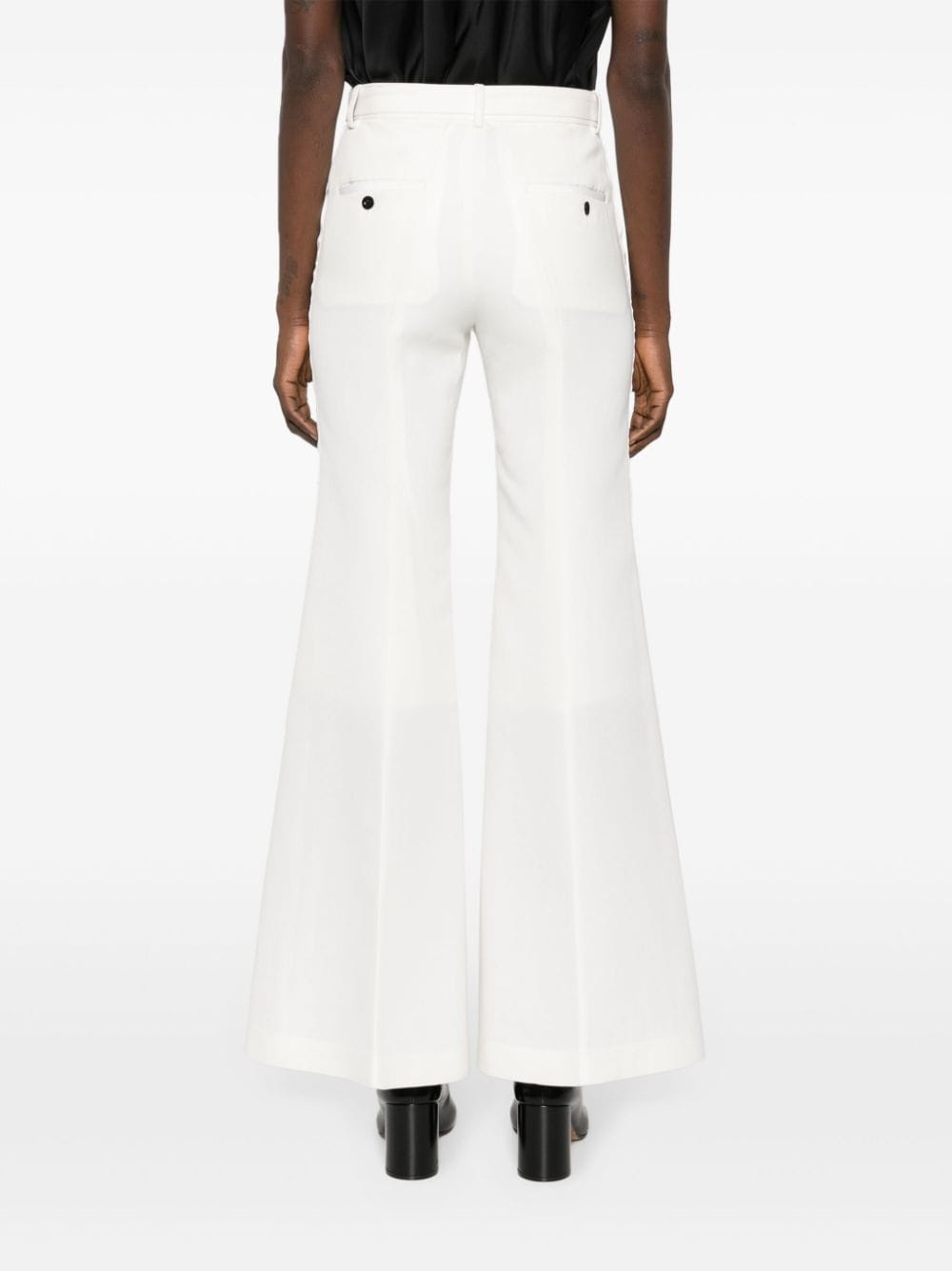 belted wide-leg trousers - 4