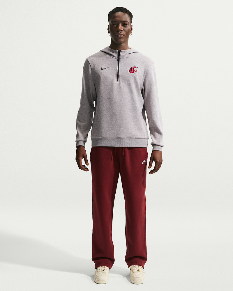 Washington State Cougars Nike NCAA Men's Basketball Coaches' Pullover Hoodie 4