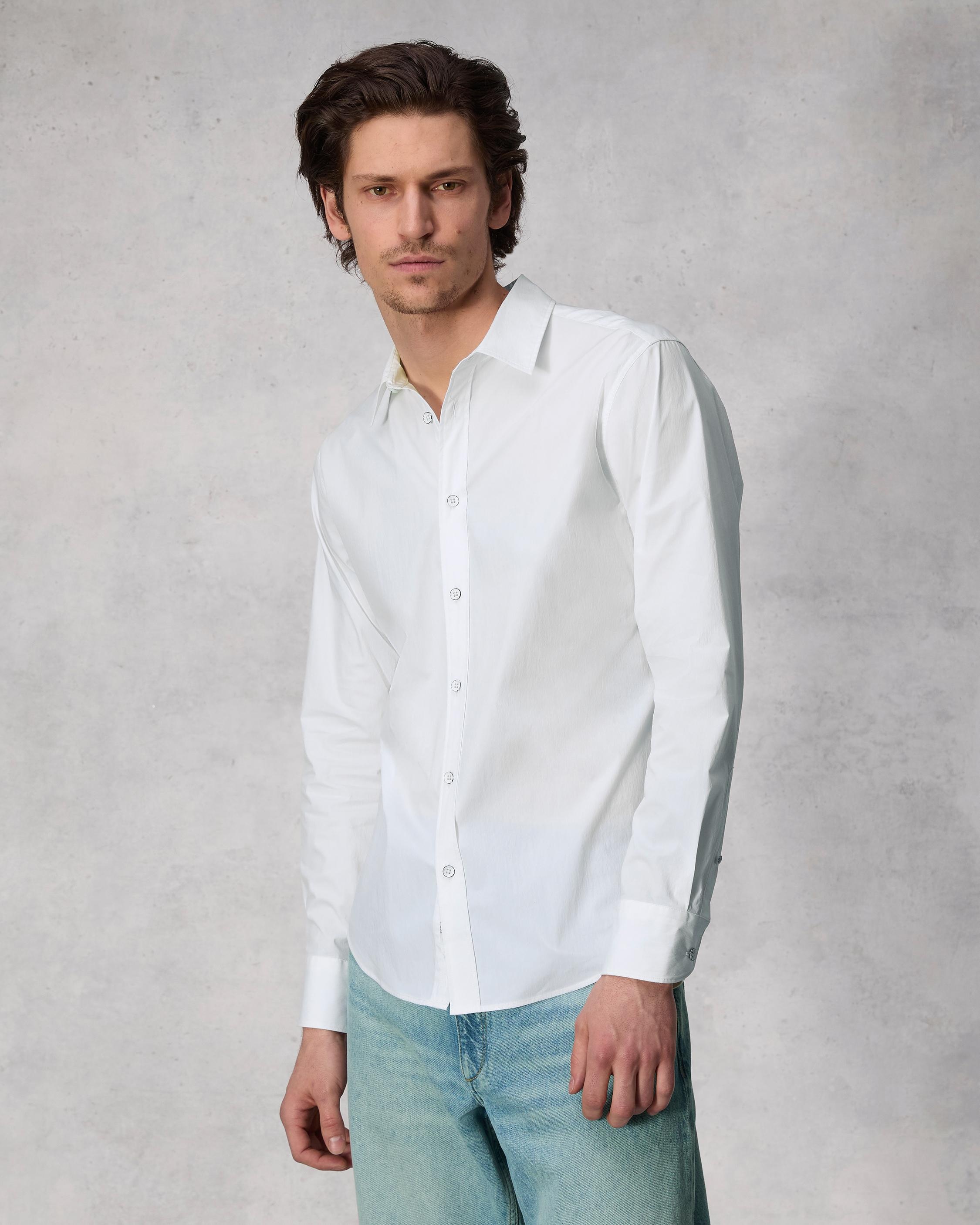 Tomlin Cotton Poplin Shirt
Relaxed Fit Button Down - 2