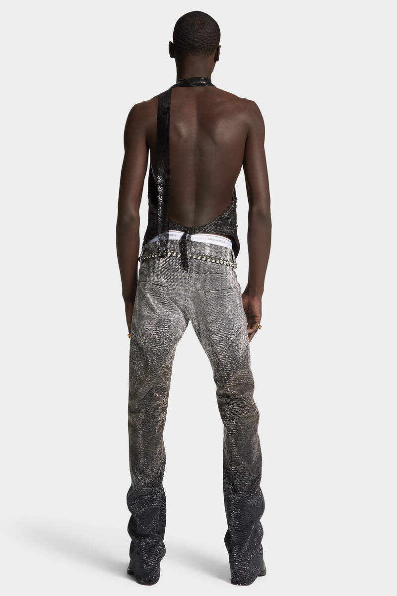DISCO SHADOW WASH SHARPEI FLARED BOOTCUT JEANS - 4