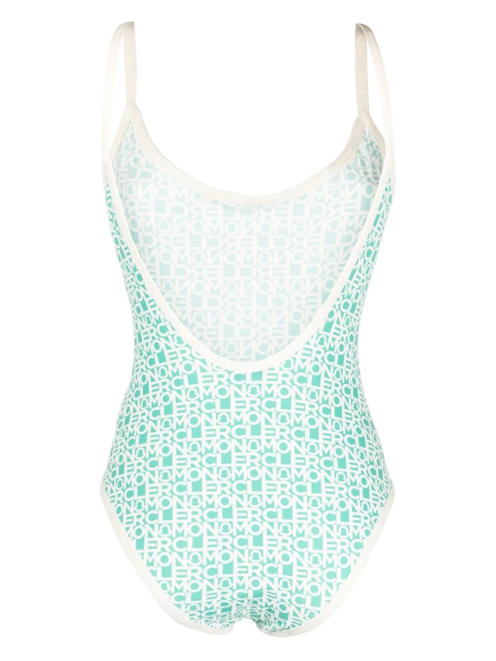 all-over logo-print swimsuit - 2