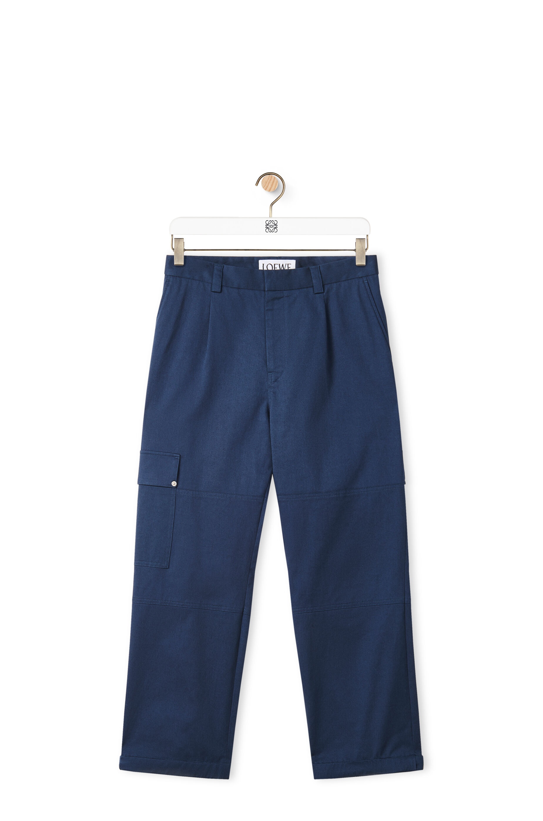 Cargo trousers in cotton - 1