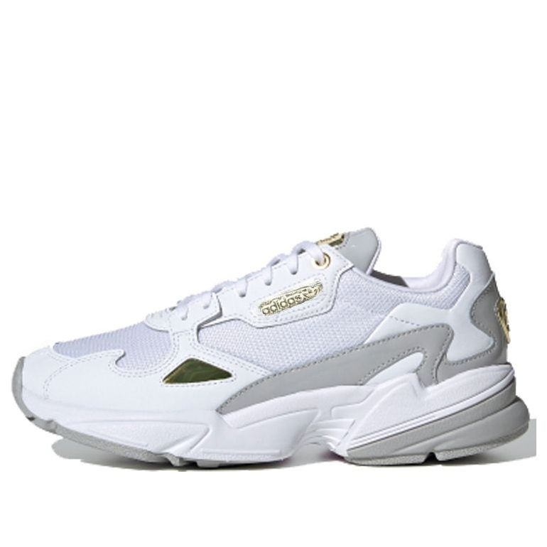 Falcon Footwear Adidas Falcon White Gold Metallic Adidas