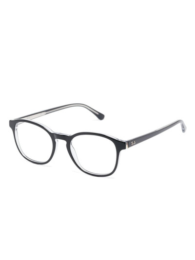 Ray-Ban round-frame glasses outlook