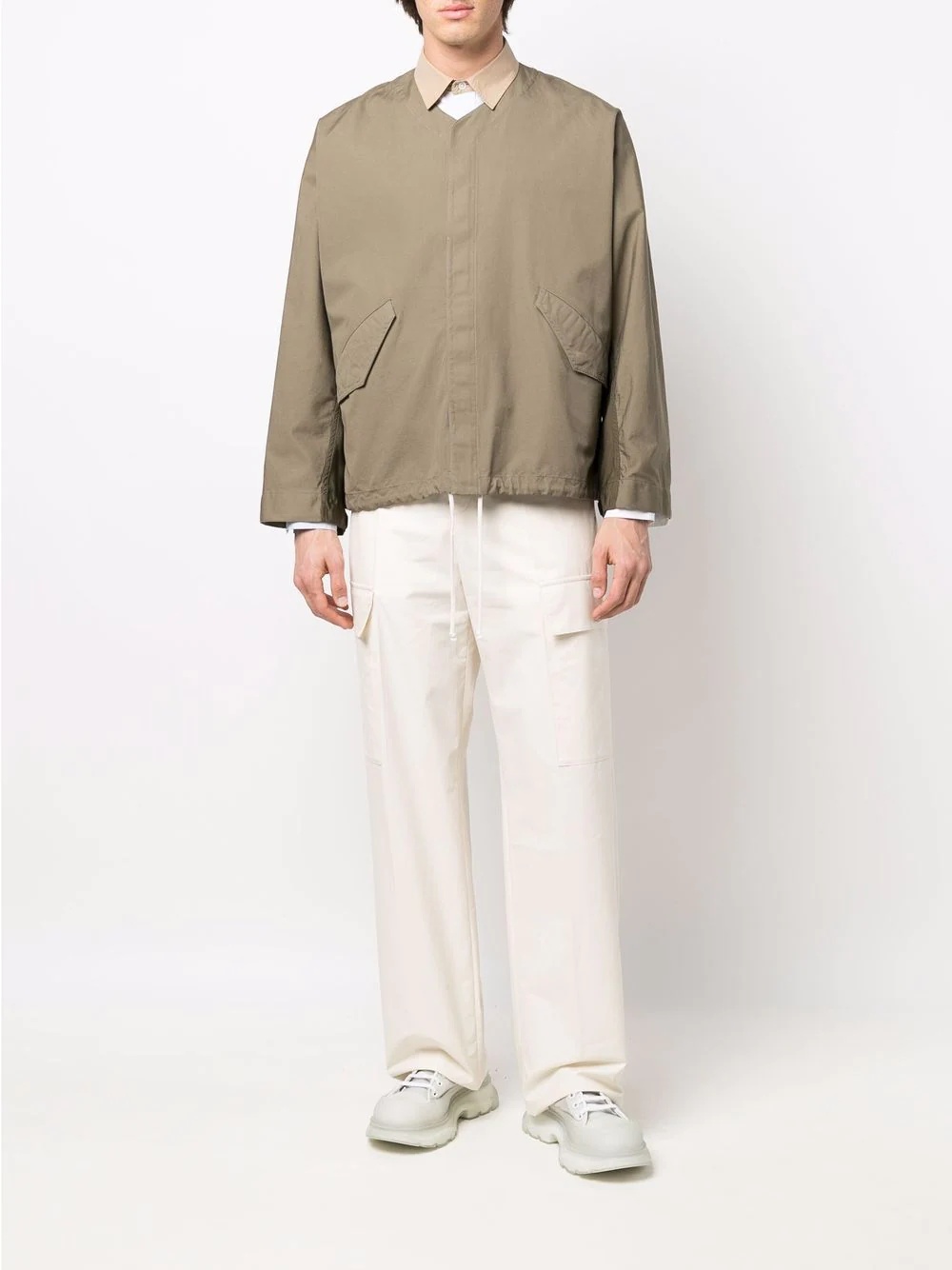 side cargo-pocket trousers - 2