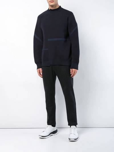 sacai deconstructed sweatshirt outlook