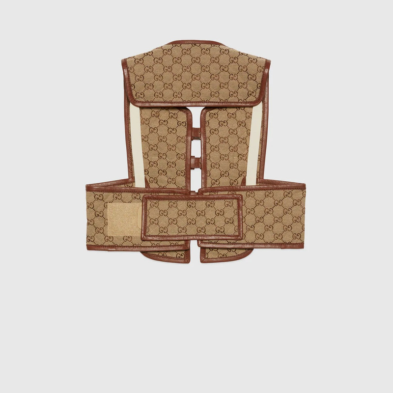 Quilted GG canvas vest 5